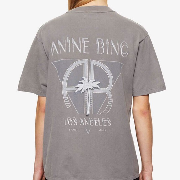 Anine Bing Tops - NWT anine Bing ida palm tree tee size xs